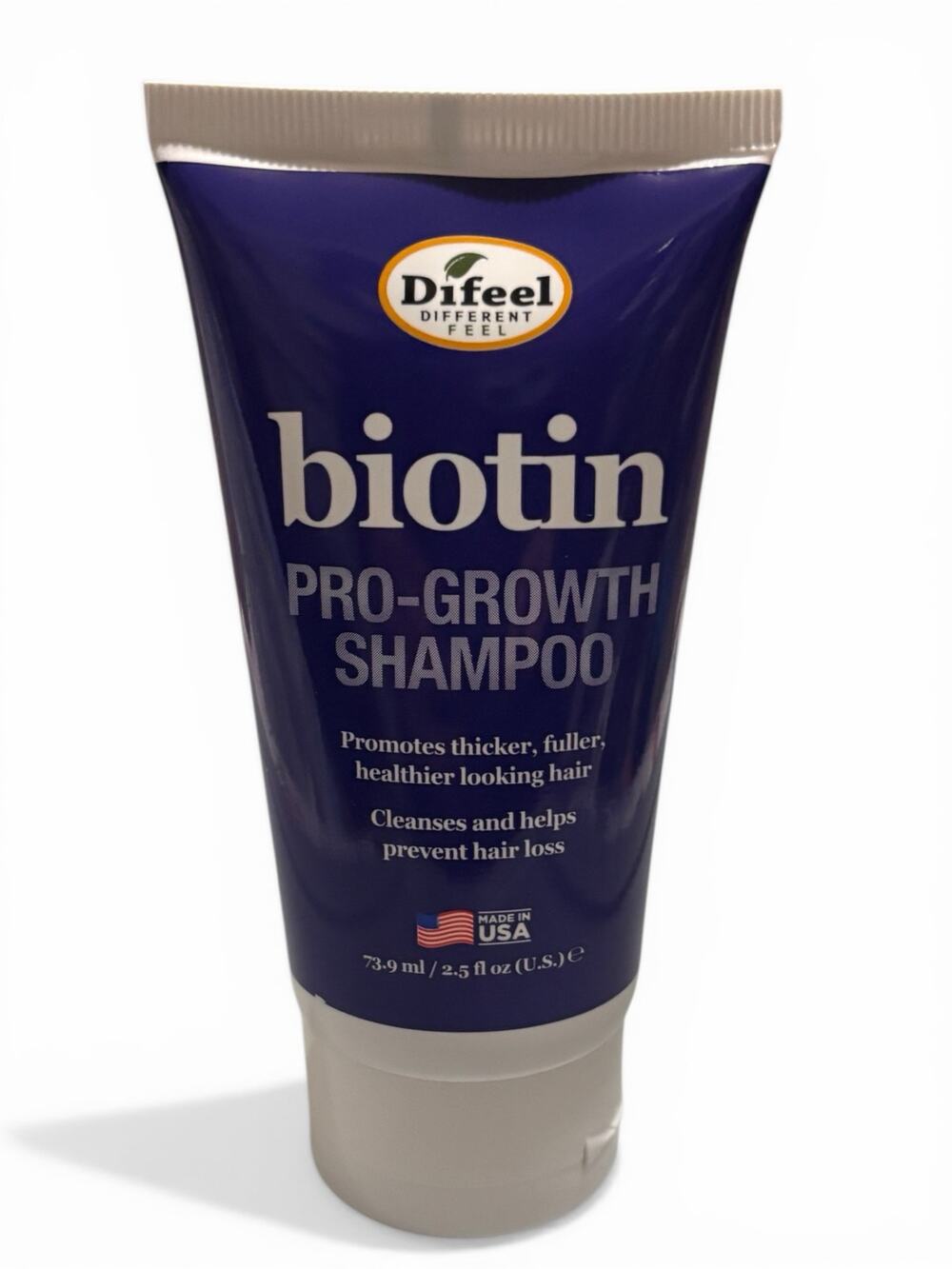Difeel‎ Biotin Pro‑Growth Shampoo – 2.5 fl oz – NEW